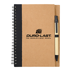 5"x7" FSC MIX ECO NOTEBOOK & PEN