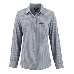C&B SKYLINE GINGHAM DRESS SHIRT - LADIES