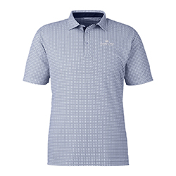 SWANNIES GOLF TANNER PRINT POLO - MENS