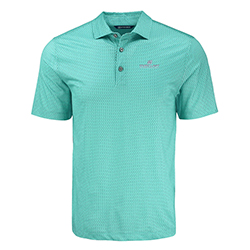 C&B PIKE ECO SHADOW CHECK PRINT POLO MENS