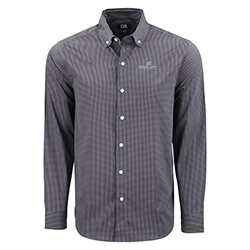 C&B SKYLINE RECYCLED GINGHAM DRESS SHIRT MENS